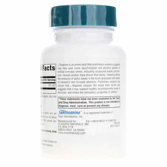 Serene Science L-Theanine 200 Mg, SNN